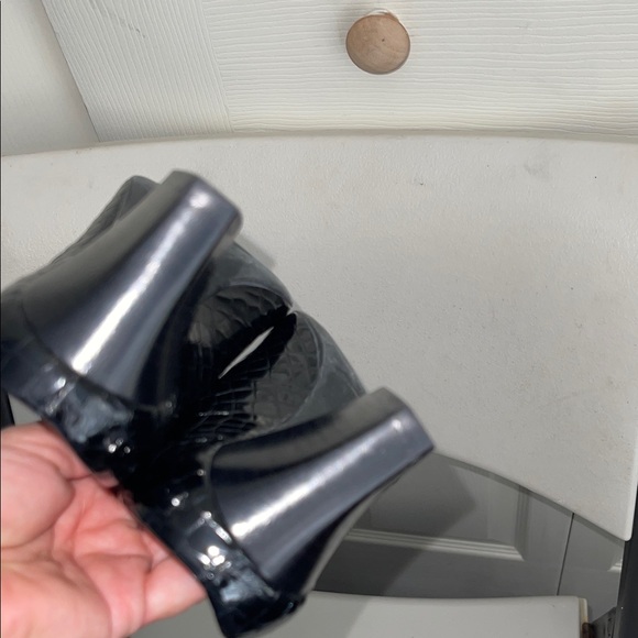 AGL est. 1958  Italy Attilio Giusti Leombruni Black  Mules Heels - Picture 10 of 13